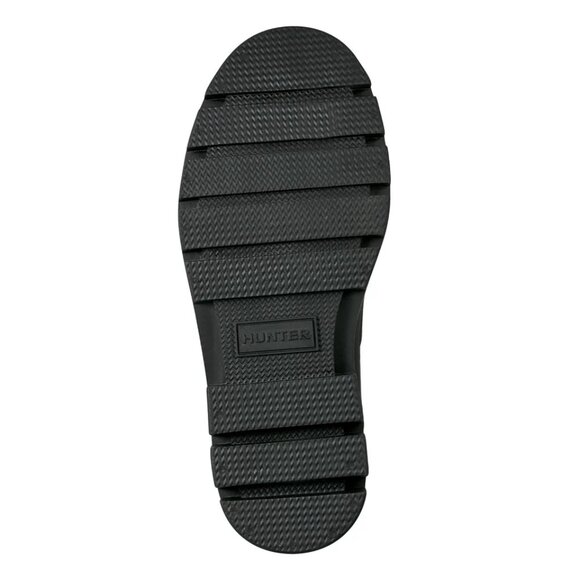 Hunter Women's Diana Waterproof Lace-Up Rain Boots in Black - Picture 10 of 10